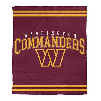 "Pegasus Washington Commanders 60"" x 70"" Cozy Plush Knit Blanket"