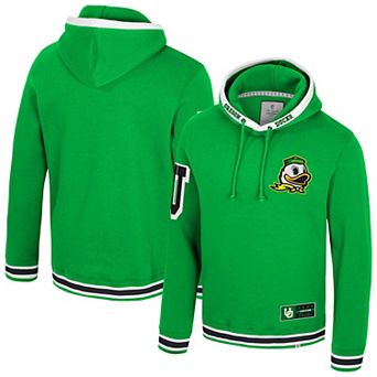 Men's Colosseum Green Oregon Ducks Grand Tour Hoodie