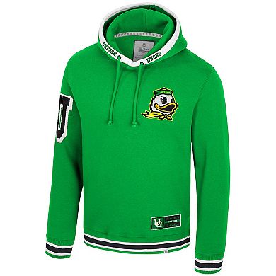 Men's Colosseum Green Oregon Ducks Grand Tour Hoodie