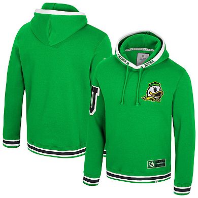Men's Colosseum Green Oregon Ducks Grand Tour Hoodie