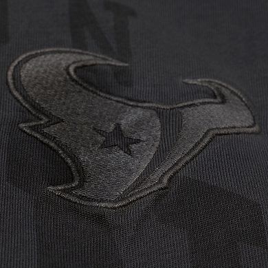 Men's Mitchell & Ness Black Houston Texans Downtown Collection Premium T-Shirt