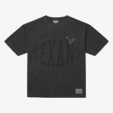 Men's Mitchell & Ness Black Houston Texans Downtown Collection Premium T-Shirt