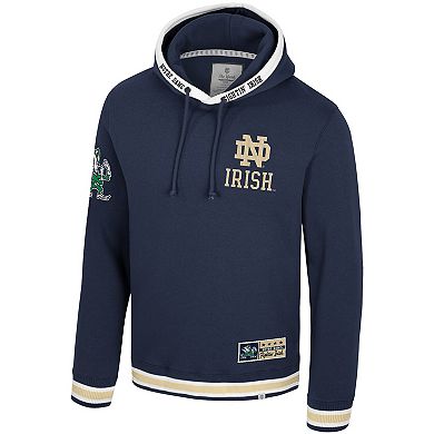 Men's Colosseum Navy Notre Dame Fighting Irish Grand Tour Hoodie