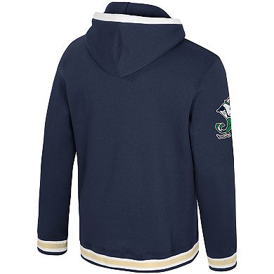 Men's Colosseum Navy Notre Dame Fighting Irish Grand Tour Hoodie