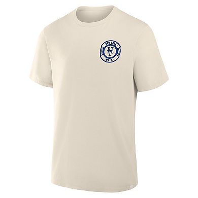 Men's Fanatics Cream New York Mets Team Culture T-Shirt