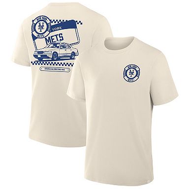 Men's Fanatics Cream New York Mets Team Culture T-Shirt