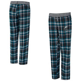 Women's Concepts Sport Green Philadelphia Eagles Laney Plaid Tri-Blend Pants