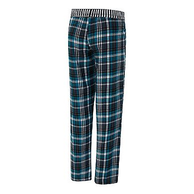 Women's Concepts Sport Green Philadelphia Eagles Laney Plaid Tri-Blend Pants