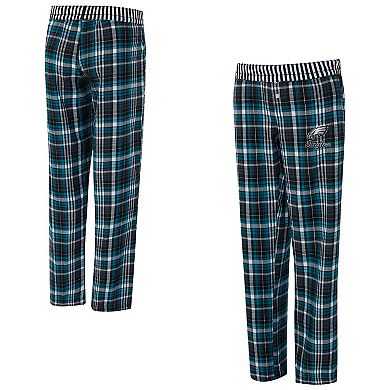 Women's Concepts Sport Green Philadelphia Eagles Laney Plaid Tri-Blend Pants
