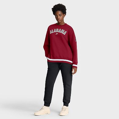Women's Nike Crimson Alabama Crimson Tide Oversized Legacy Phoenix Sweatshirt