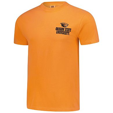 Men's Orange Oregon State Beavers Comfort Colors Thick Lined Landscape T-Shirt