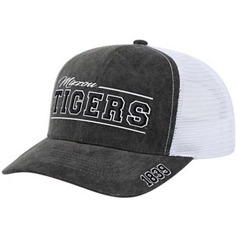 Unisex Colosseum Gray Missouri Tigers Billy 2400 Adjustable Trucker Hat