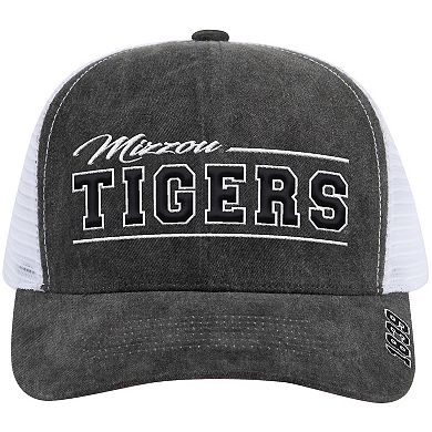 Unisex Colosseum Gray Missouri Tigers Billy 2400 Adjustable Trucker Hat