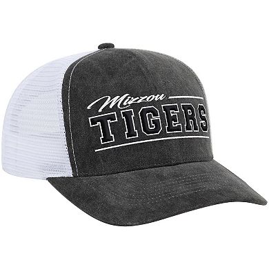 Unisex Colosseum Gray Missouri Tigers Billy 2400 Adjustable Trucker Hat