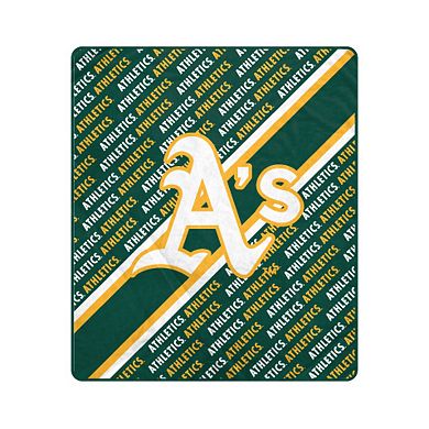 Pegasus Athletics 50" x 60" Diagonal Lined Wordmark Ultra Soft Blanket