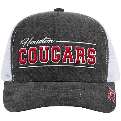 Unisex Colosseum Gray Houston Cougars Billy 2400 Adjustable Trucker Hat