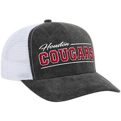 Unisex Colosseum Gray Houston Cougars Billy 2400 Adjustable Trucker Hat