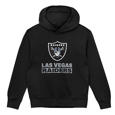 Preschool Outerstuff Black Las Vegas Raiders Back to Basics Hoodie