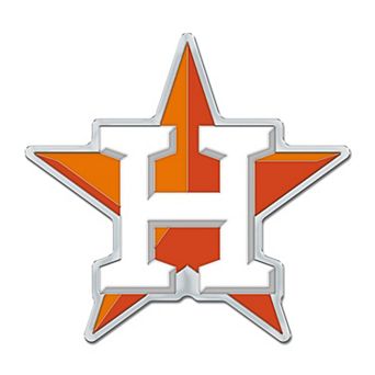 WinCraft Houston Astros Colored Chrome Auto Emblem