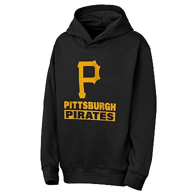 Youth Outerstuff Black Pittsburgh Pirates Back to Basics Hoodie