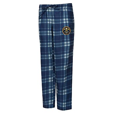 Women's Concepts Sport Navy/Heather Gray Denver Nuggets Regulate Tank & Pant Set