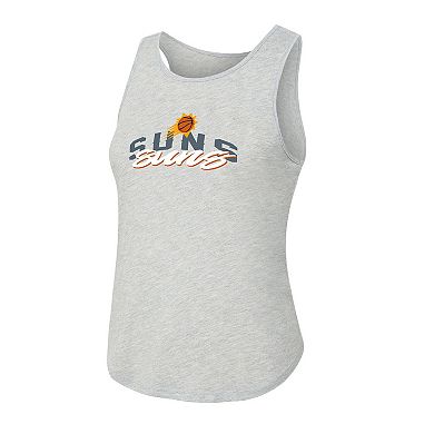 Women's Concepts Sport Purple/Heather Gray Phoenix Suns Regulate Tank & Pant Set