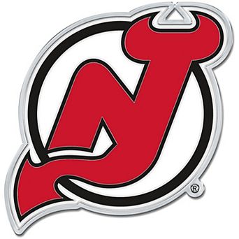 WinCraft New Jersey Devils Colored Chrome Auto Emblem