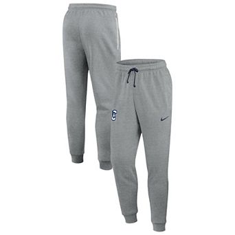 Men's Nike Heather Gray Creighton Bluejays Basketball Practice Dri-FIT Taper Sweatpants