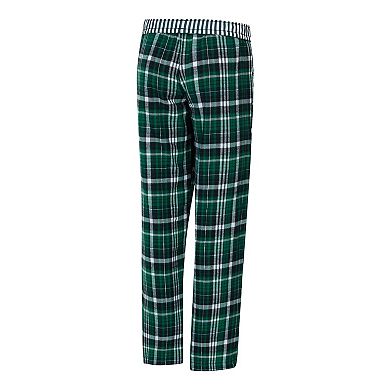 Women's Concepts Sport Green New York Jets Laney Plaid Tri-Blend Pants