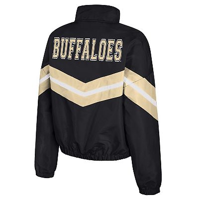 Women's Colosseum Black Colorado Buffaloes Thin Ice Full-Zip