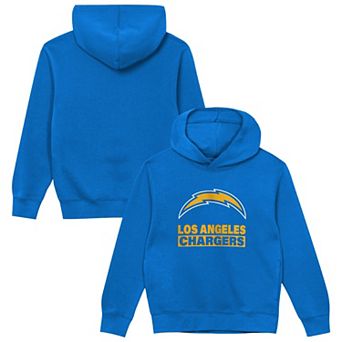 Preschool Outerstuff Powder Blue Los Angeles Chargers Back to Basics Hoodie