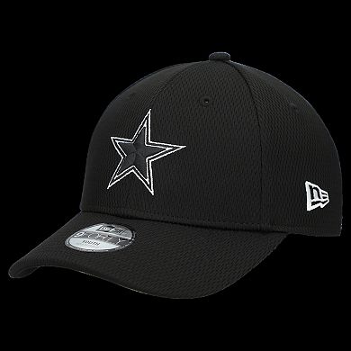 Youth New Era Black Dallas Cowboys B-Dub 9FORTY Adjustable Hat