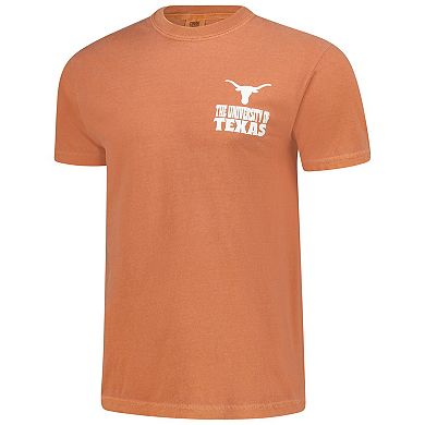 Men's Texas Orange Texas Longhorns Comfort Colors Thick Lined Landscape T-Shirt