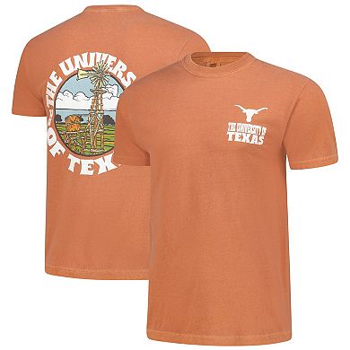 Men's Texas Orange Texas Longhorns Comfort Colors Thick Lined Landscape T-Shirt