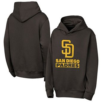 Youth Outerstuff Brown San Diego Padres Back to Basics Hoodie