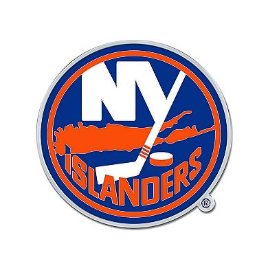 WinCraft New York Islanders Colored Chrome Auto Emblem