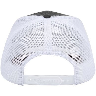 Unisex Colosseum Gray Army Black Knights Billy 2400 Adjustable Trucker Hat