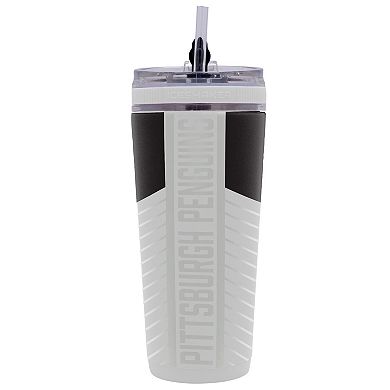 WinCraft Pittsburgh Penguins 26oz 4D Flex Ice Shaker Bottle