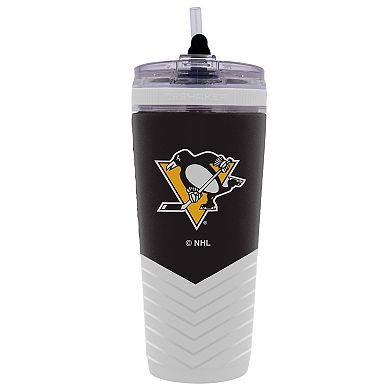 WinCraft Pittsburgh Penguins 26oz 4D Flex Ice Shaker Bottle