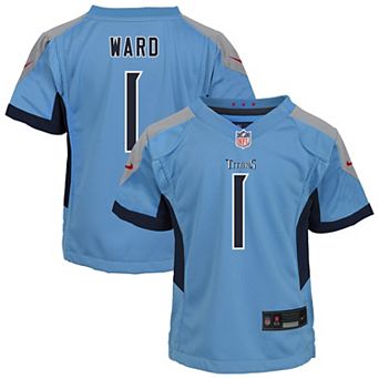 Preschool Nike Cameron Ward Light Blue Tennessee Titans Game Jersey