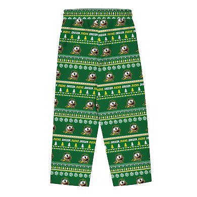 Preschool Outerstuff Green Oregon Ducks Ugly Sweater Pajama Set