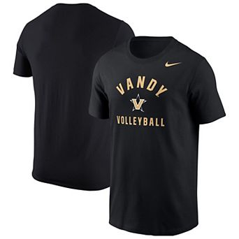 Men's Nike Black Vanderbilt Commodores Volleyball T-Shirt