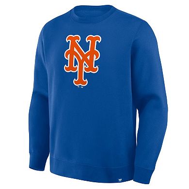 Men's Fanatics Royal New York Mets Primary Logo Legacy Sweatshirt