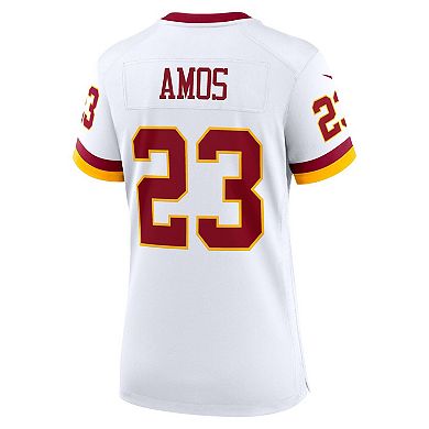 Women's Nike Trey Amos White Washington Commanders Game Super Bowl Era Jersey