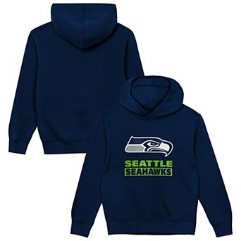 Preschool Outerstuff College Navy Seattle Seahawks Back to Basics Hoodie