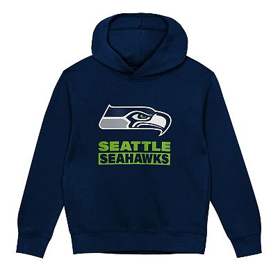 Preschool Outerstuff College Navy Seattle Seahawks Back to Basics Hoodie