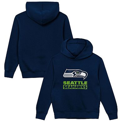 Preschool Outerstuff College Navy Seattle Seahawks Back to Basics Hoodie