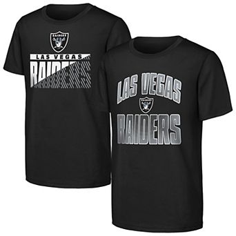 Youth Outerstuff Black Las Vegas Raiders Never Quit 2-Pack T-Shirt Set