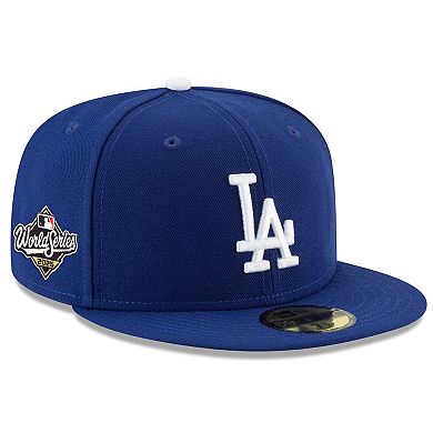Men's New Era Royal Los Angeles Dodgers 2025 World Series Side Patch 59FIFTY Fitted Hat