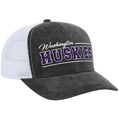 Unisex Colosseum Gray Washington Huskies Billy 2400 Adjustable Trucker Hat